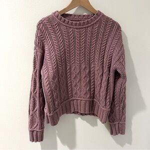 Lucky Brand Cable Knit Sweater Women’s Sz Small